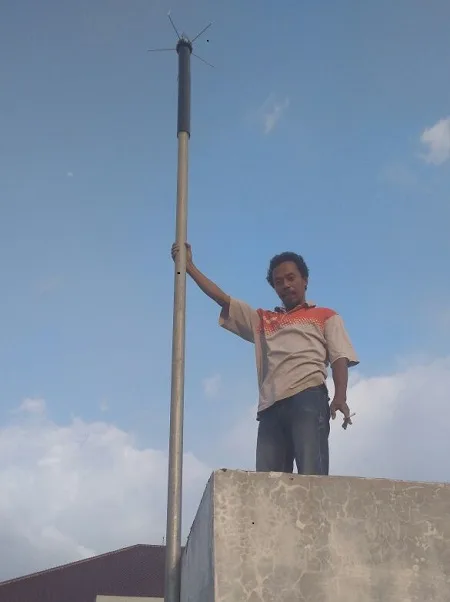 1 penangkal petir rumah